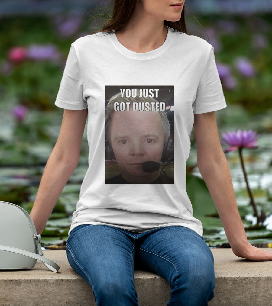 You Just Got Dusted Dusty May Michigan Wolverines T-Shirt