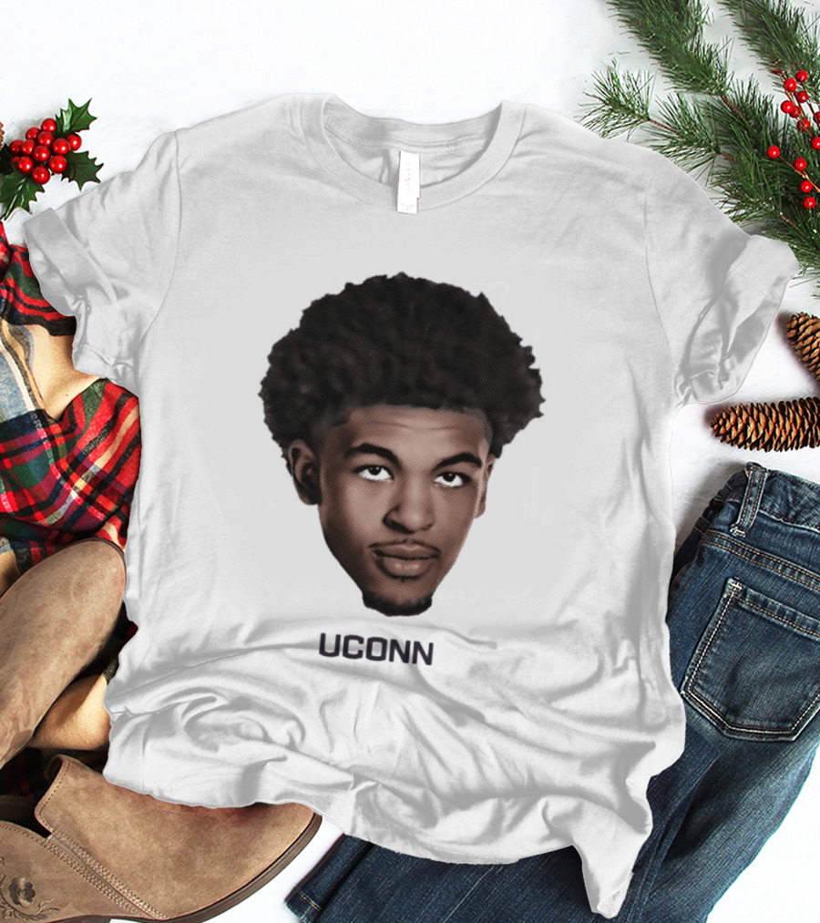 Jaylin Stewart Uconn Huskies Bobblehead T-Shirt