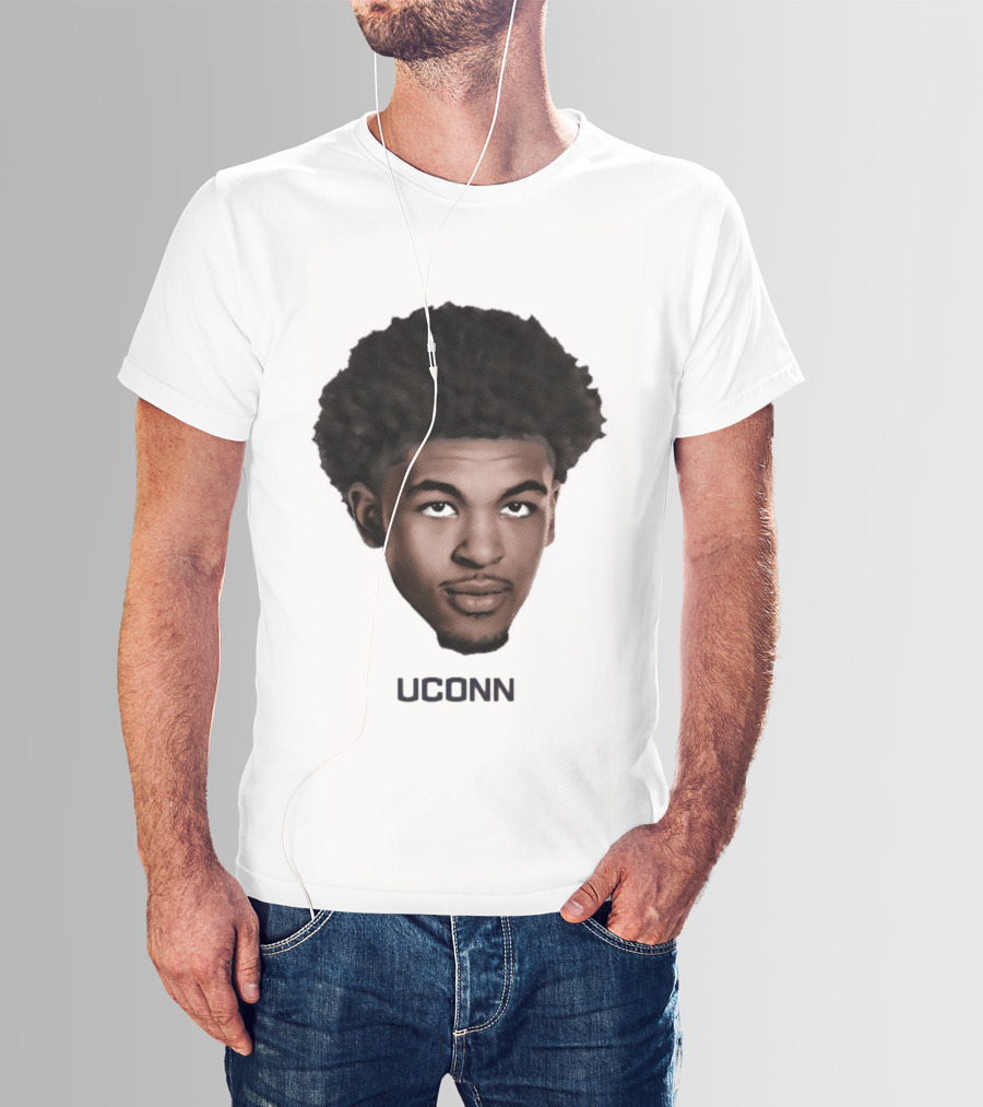 Jaylin Stewart Uconn Huskies Bobblehead T-Shirt