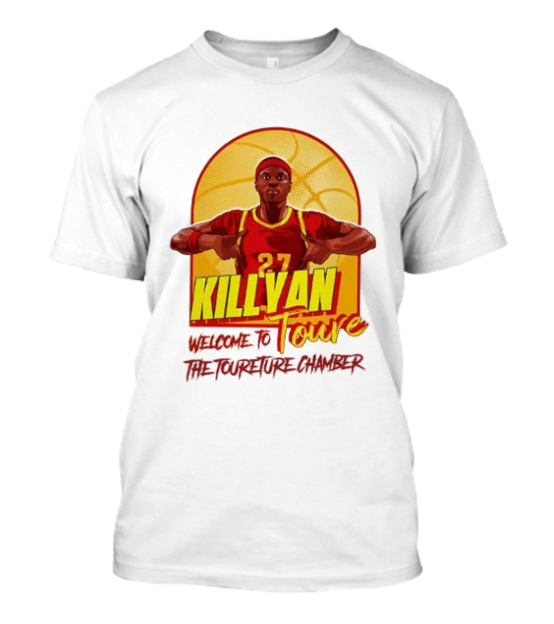 Welcome To Killyan Toure The Toureture Chamber 27 Iowa State Cyclones Basketball T-Shirt