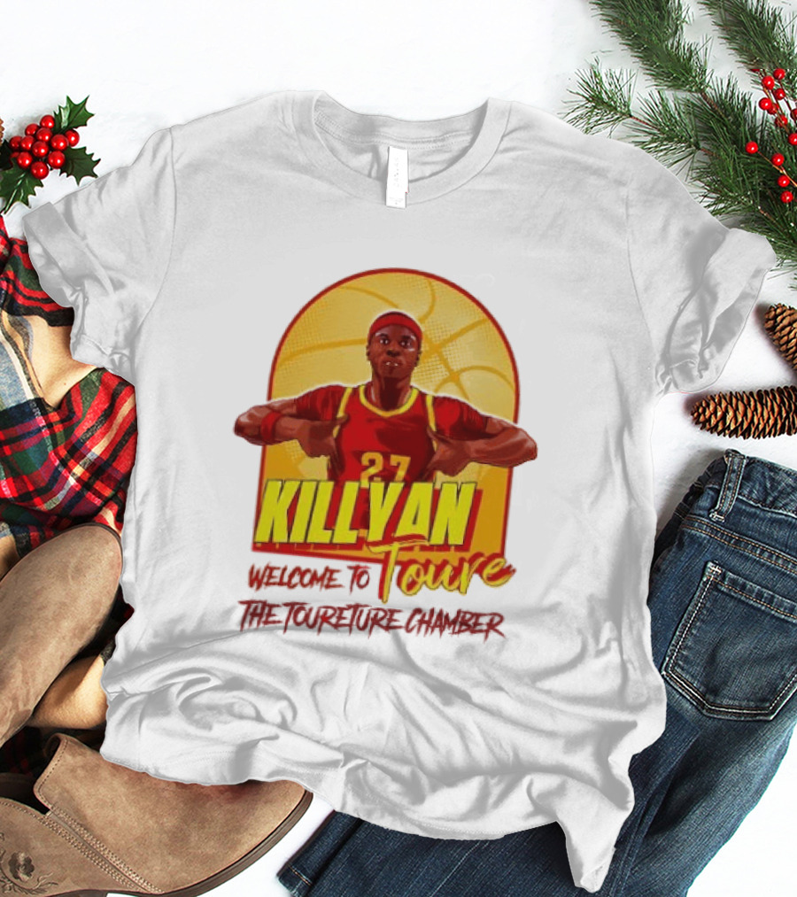 Welcome To Killyan Toure The Toureture Chamber 27 Iowa State Cyclones Basketball T-Shirt