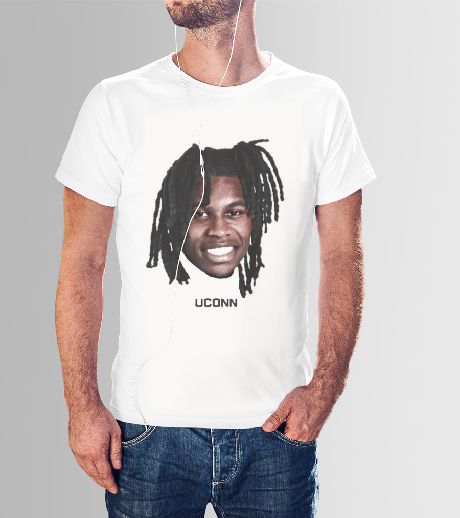 Malachi Smith Uconn Huskies Bobblehead T-Shirt