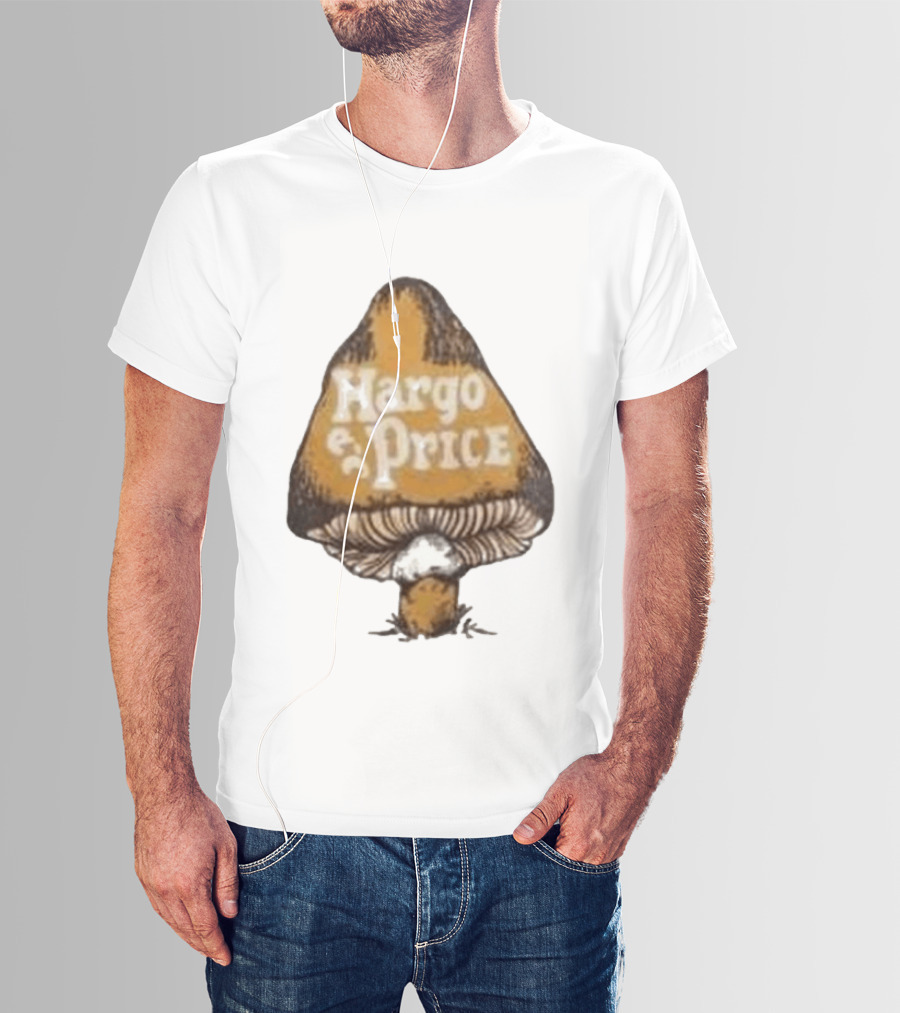 Margo Price Sean Thompson's Weird Ears Wild At Heart Tour 2026 February 17 Mushroom T-Shirt