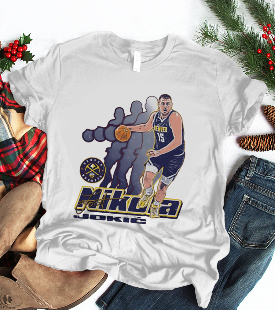 Denver Nuggets Nikola Jokic Basketball Player 15 T-Shirt
