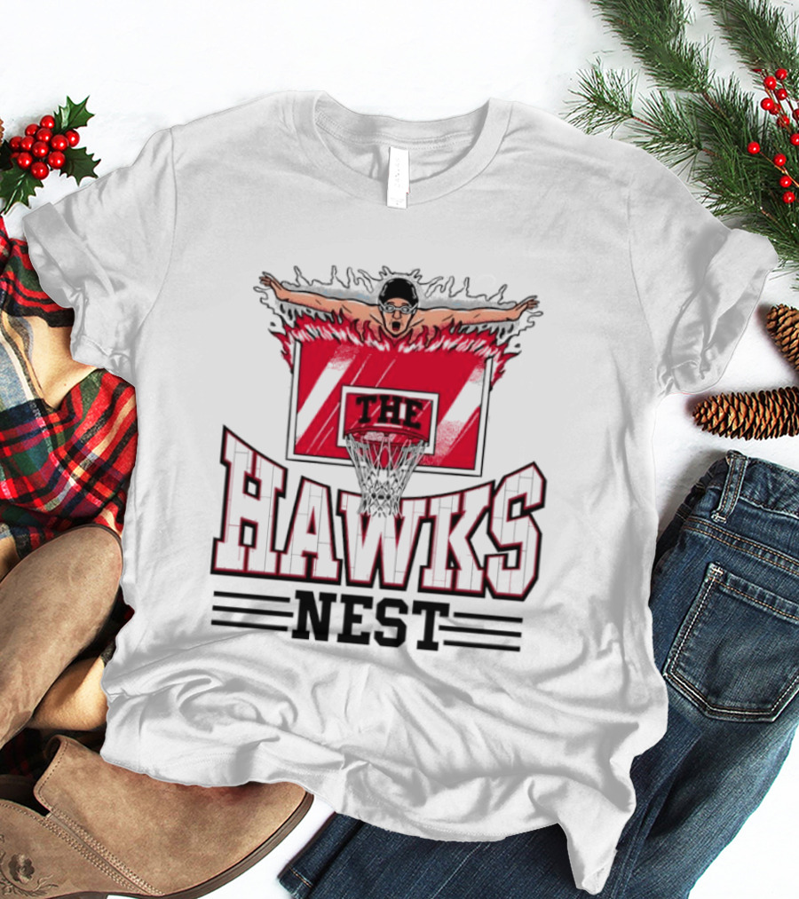 The Hawks Nest Basketball Swimming Combo T-Shirt