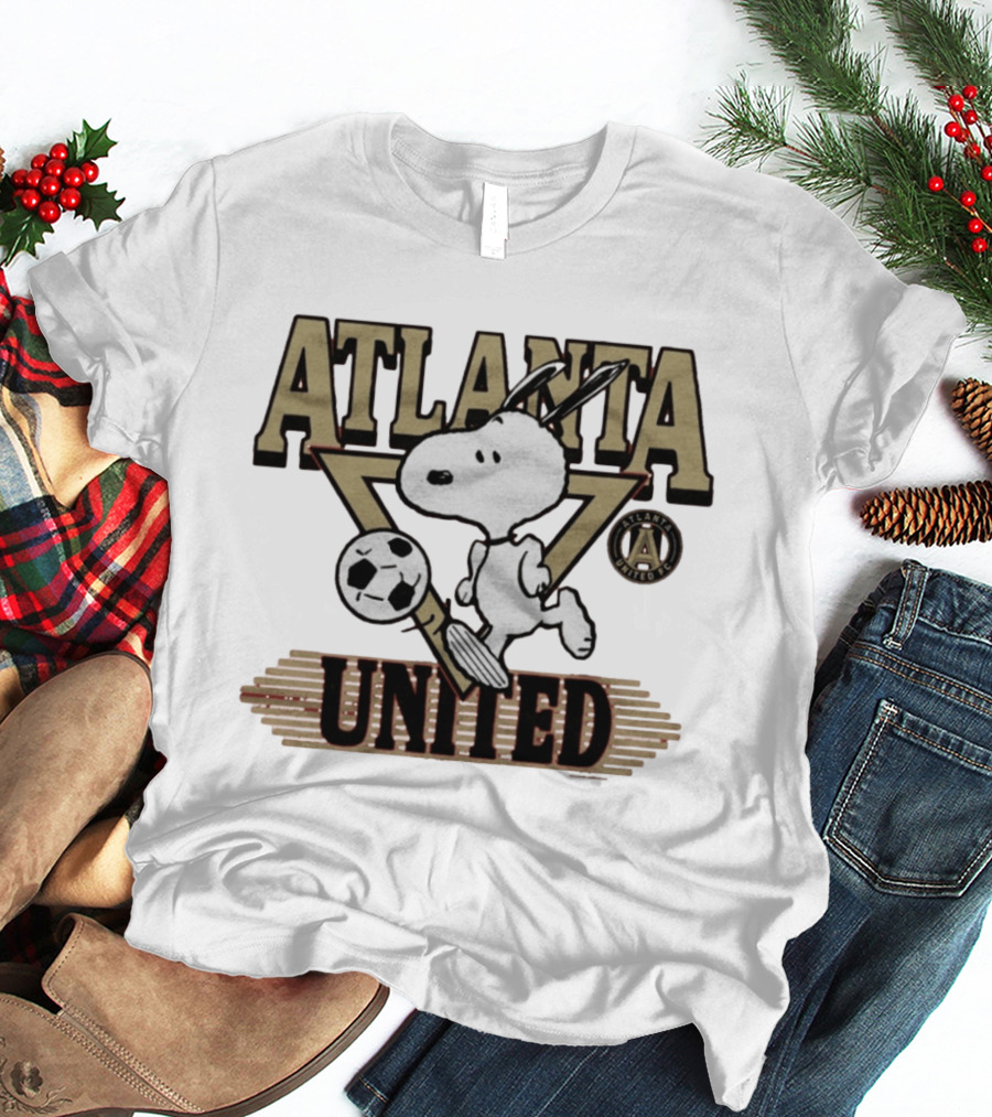 Atlanta United Snoopy Soccer Collaboration T-Shirt