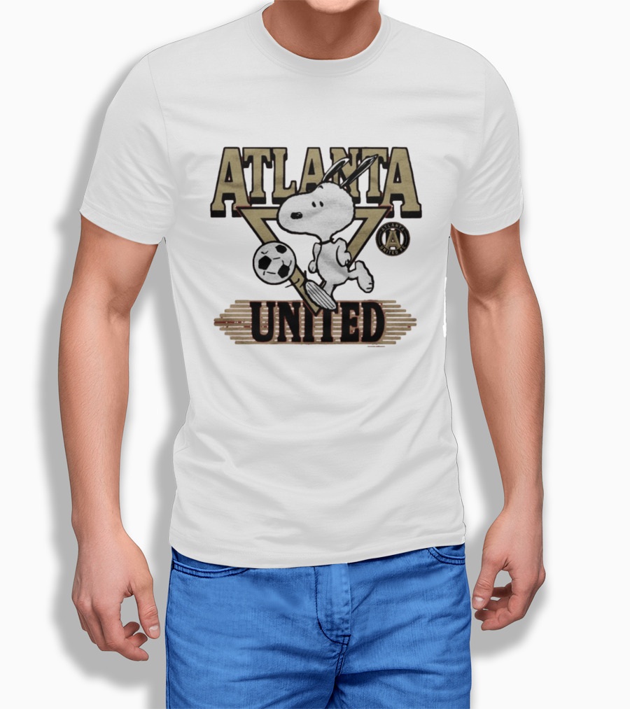 Atlanta United Snoopy Soccer Collaboration T-Shirt