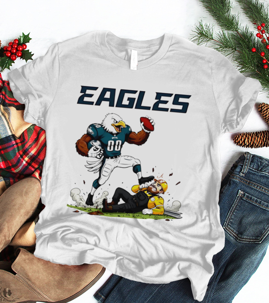 Philadelphia Eagles Vs Pittsburgh Steelers Rivalry Beat Steelers T-Shirt