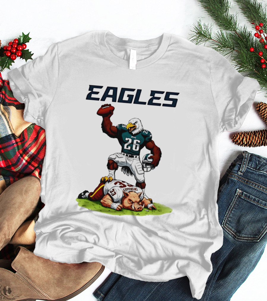 Eagles Vs Commanders Rivalries NFL Showdown Football Battle T-Shirt