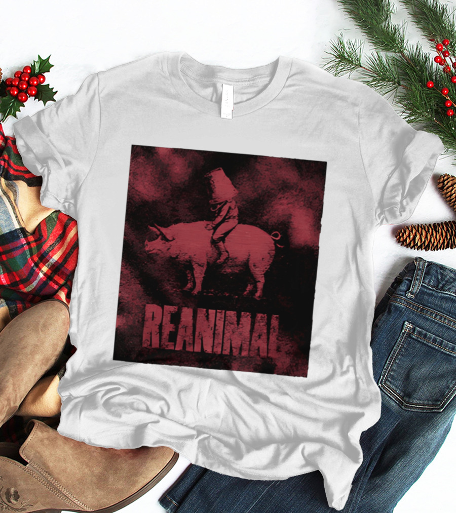 Reanimal Bucket Pig Rider Red T-Shirt