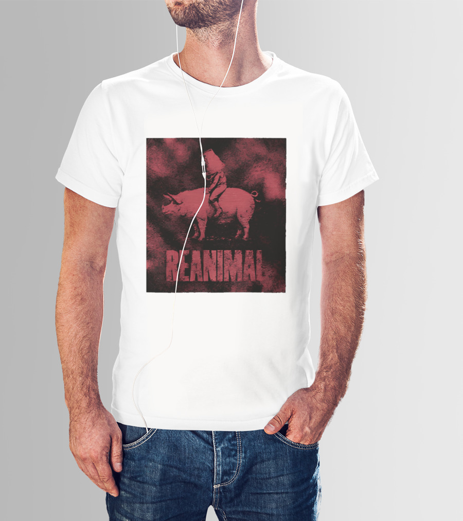 Reanimal Bucket Pig Rider Red T-Shirt