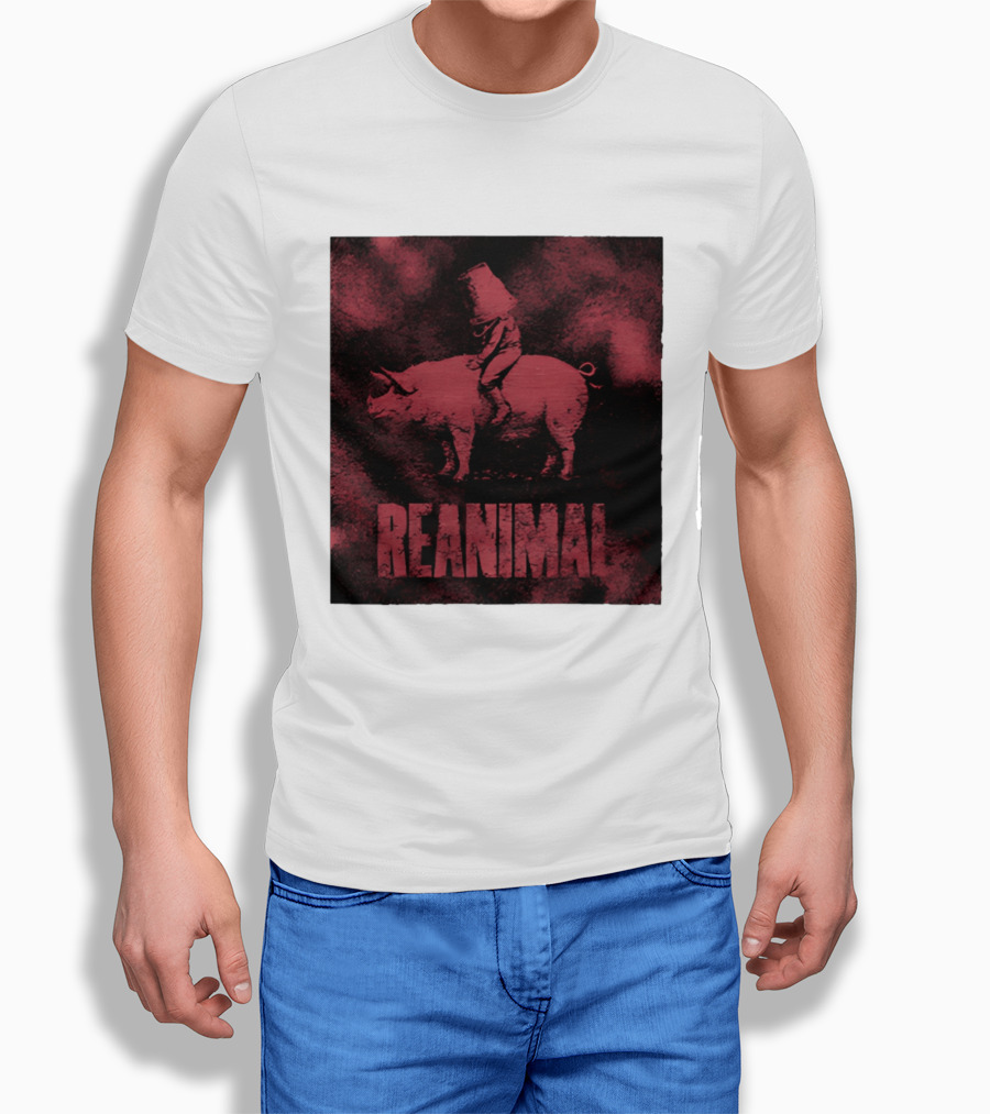 Reanimal Bucket Pig Rider Red T-Shirt