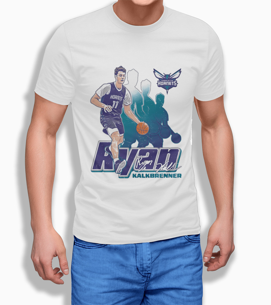 Charlotte Hornets Ryan Kalkbrenner Basketball 11 T-Shirt