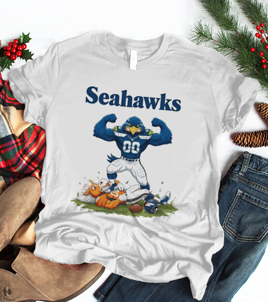 Seahawks Dominates Over Broncos Rivalry Victory T-Shirt
