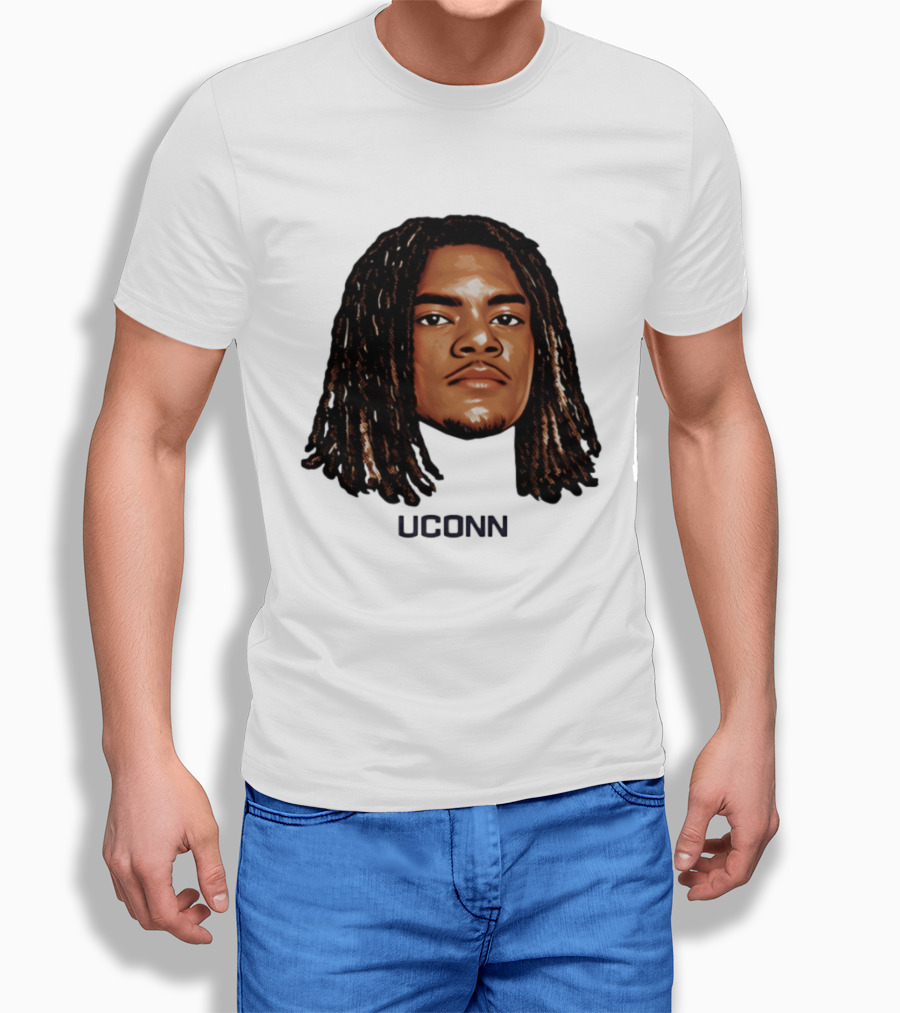 UConn Huskies Solo Ball Bobblehead T-Shirt