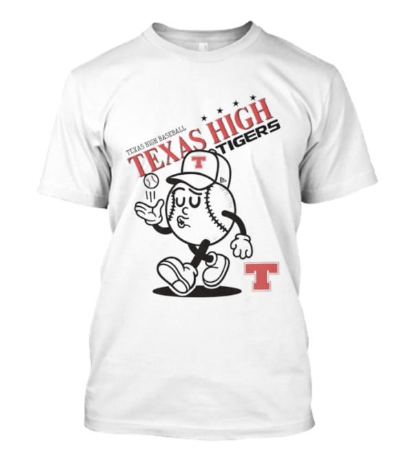 Texas High Tigers Baseball T-Shirt
