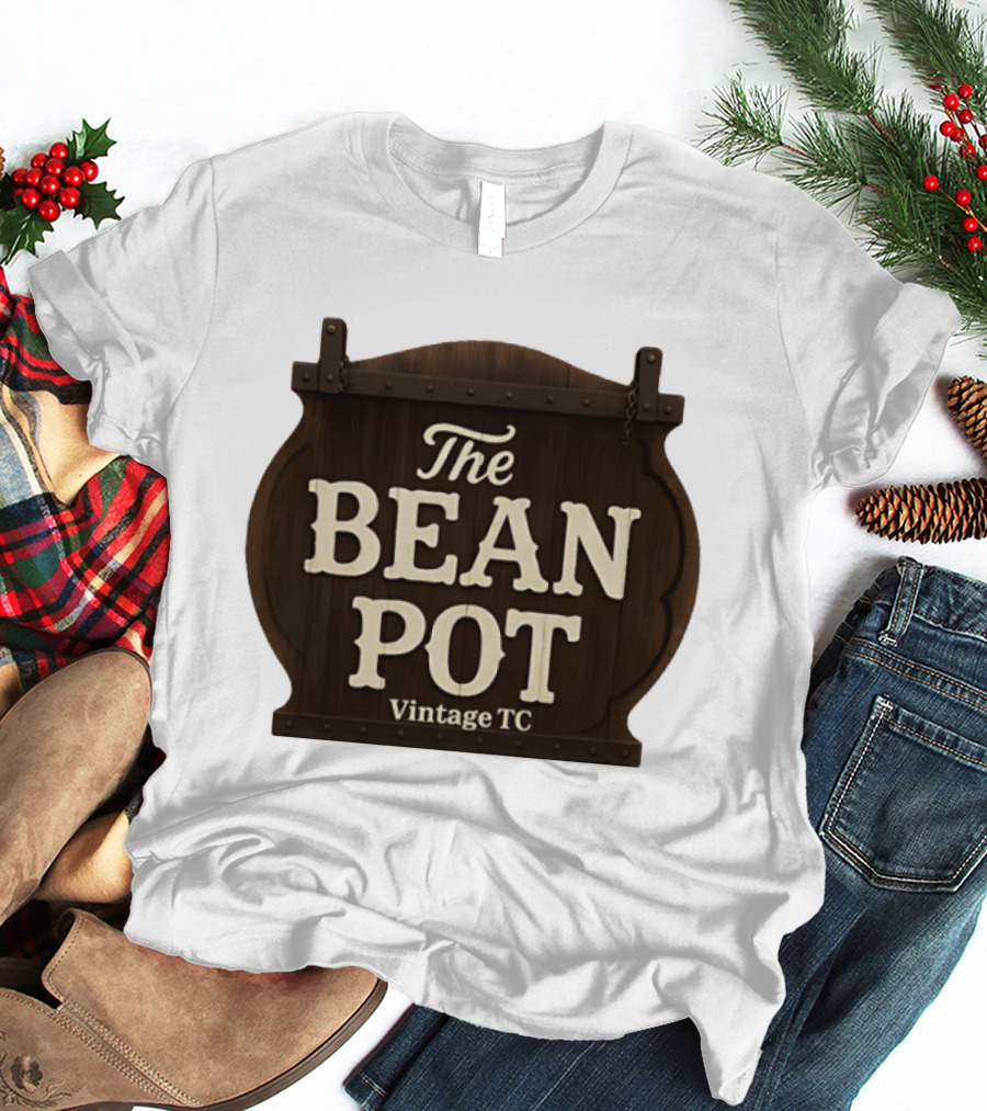 The Bean Pot Vintage TC Wood Sign T-Shirt
