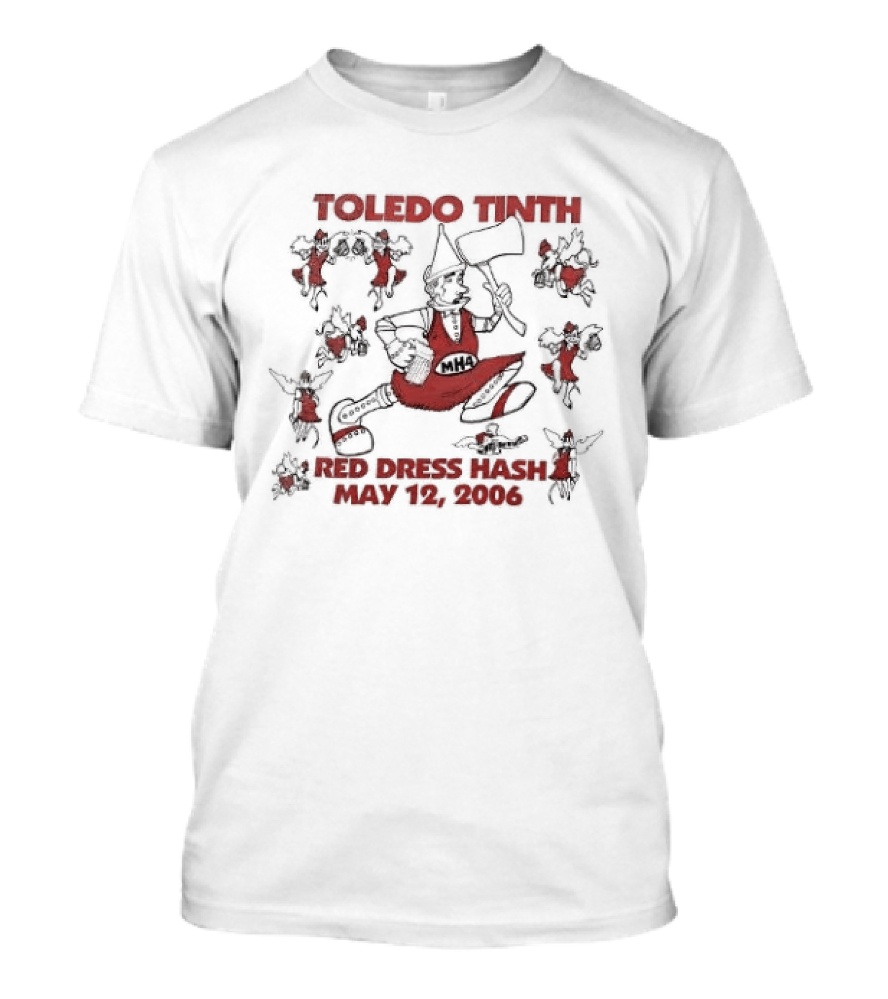 Toledo Tinth Red Dress Hash 2026 Play And Songs T-Shirt