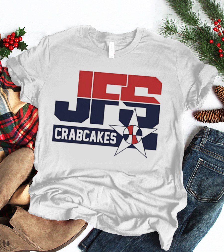 Tony Minadakis JFS Crabcakes Basketball Star T-Shirt