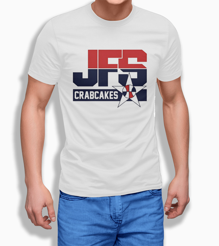 Tony Minadakis JFS Crabcakes Basketball Star T-Shirt