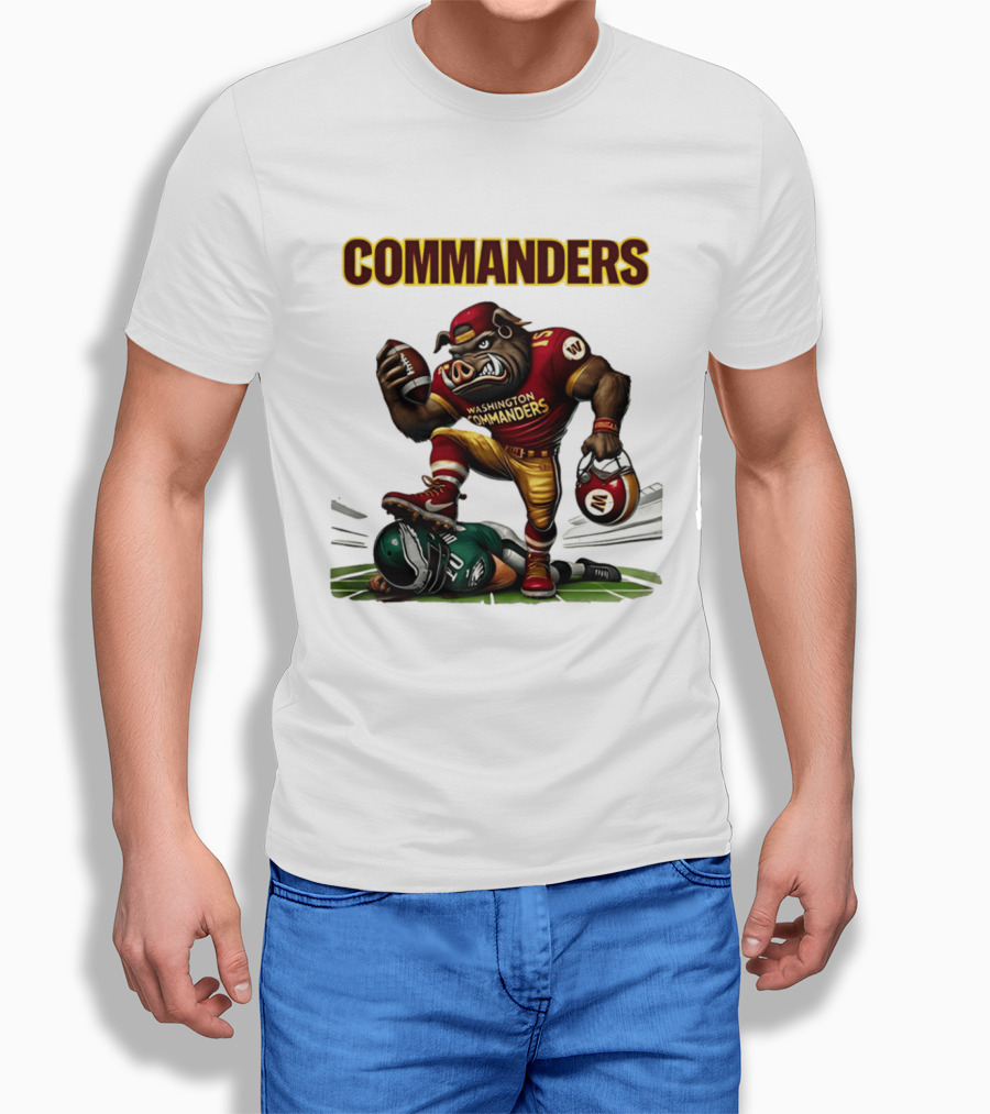 Washington Commanders Rivalry Victory Over Philadelphia Eagles T-Shirt