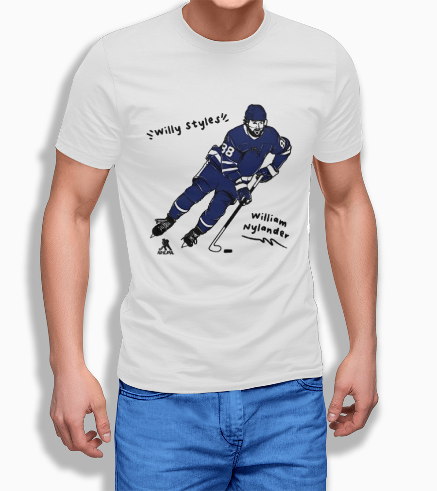 Toronto Maple Leafs Hockey Willy Styles William Nylander T-Shirt