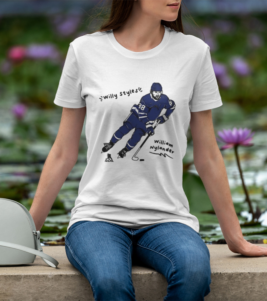 Toronto Maple Leafs Hockey Willy Styles William Nylander T-Shirt