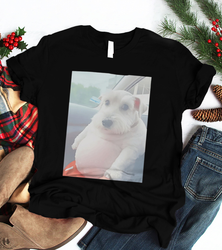 Fat Chud Dog Meme Funny Animal Image T-Shirt