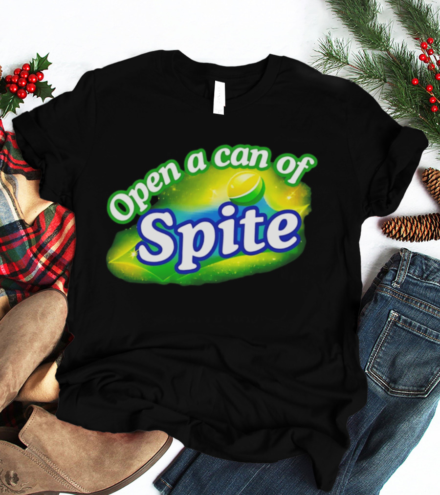 Open A Can Of Spite Parody With Lemon Lime T-Shirt