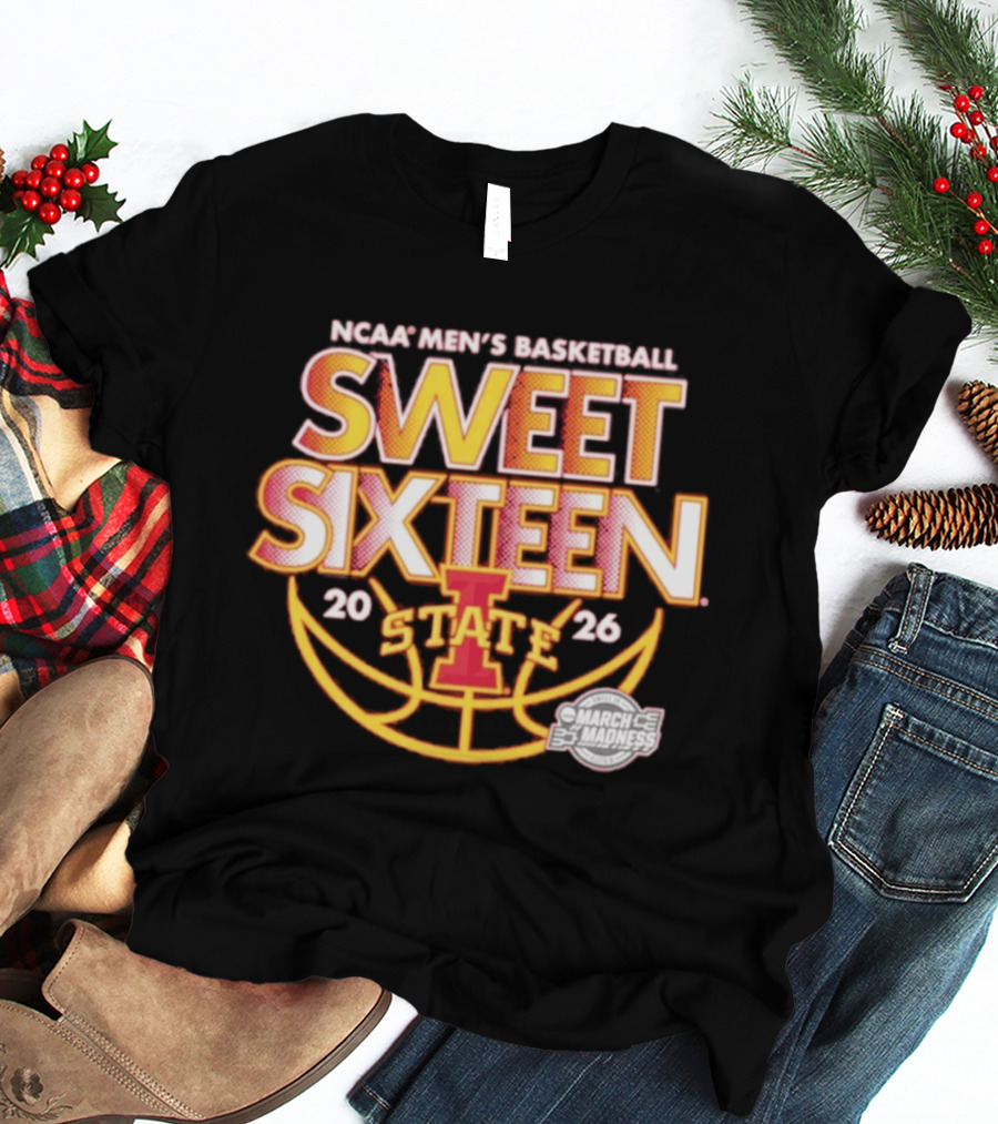 NCAA Men's Basketball Iowa State 2026 Sweet Sixteen March Madness T-Shirt