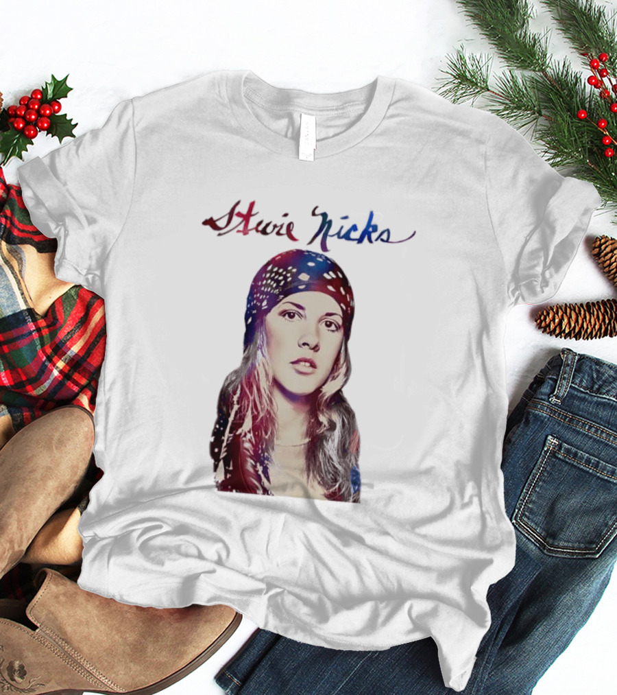 Stevie Nicks 2025 Tour Head Scarf T-Shirt