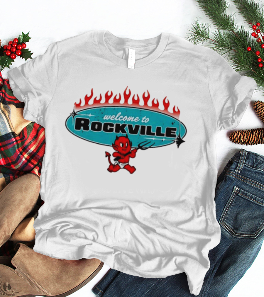 Welcome To Rockville Little Devil Flame T-Shirt