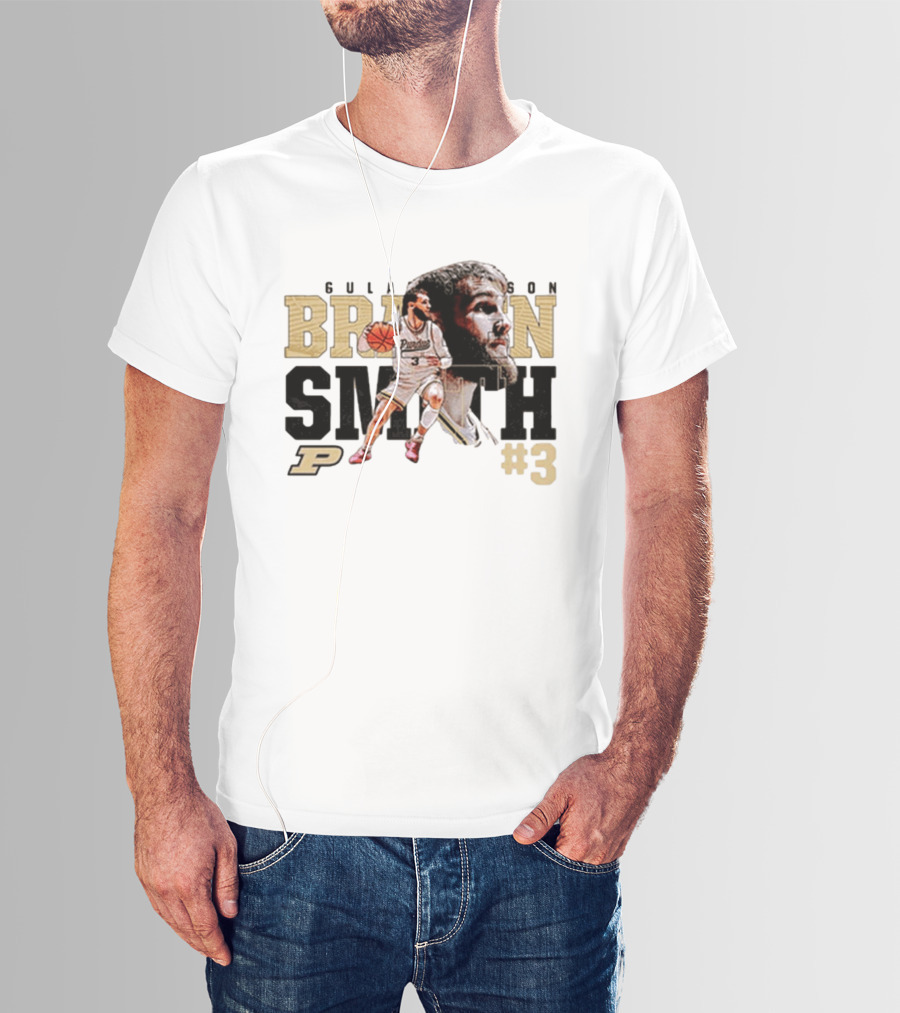 Braden Smith Purdue Boilermakers Basketball #3 Collage Cula Season T-Shirt