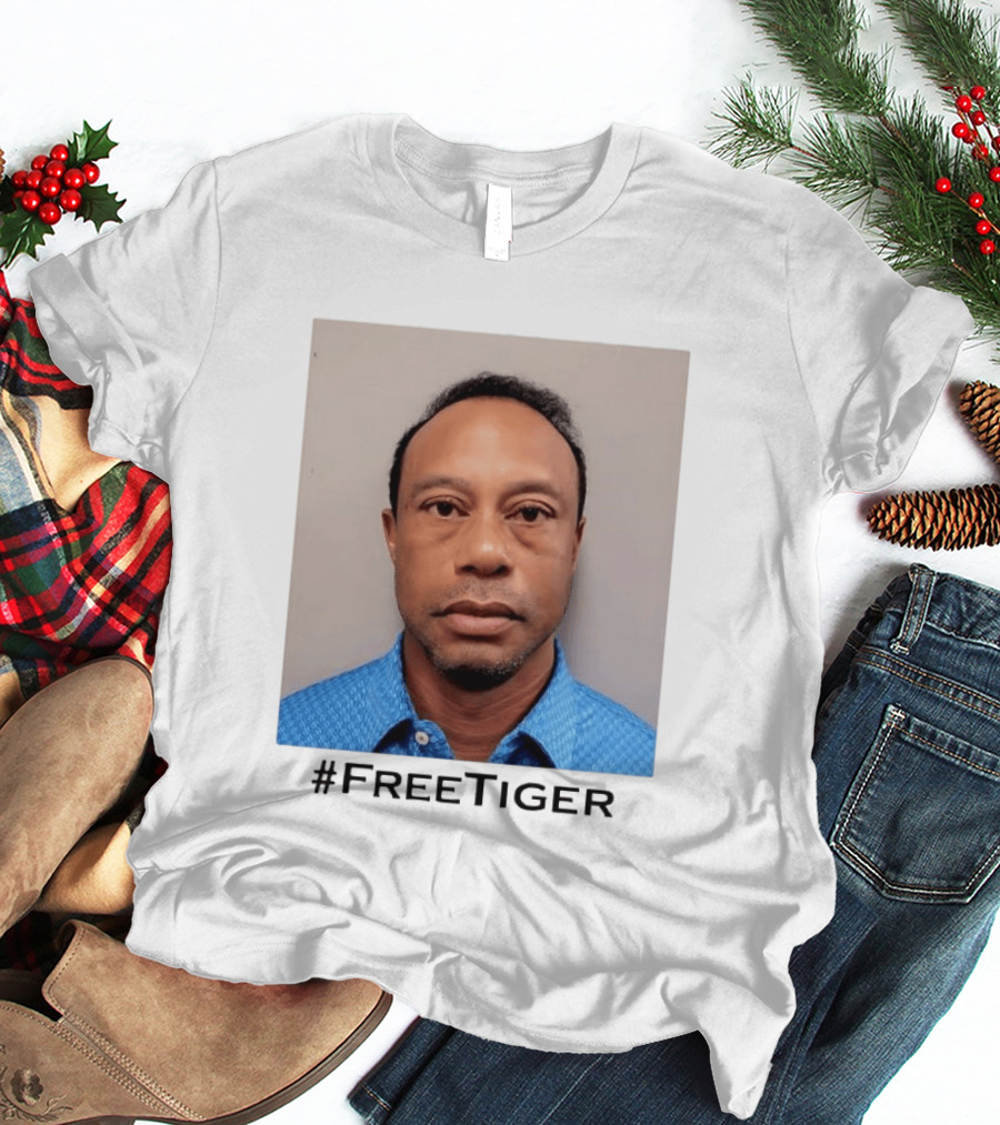 #FreeTiger Woods Golf Shot T-Shirt