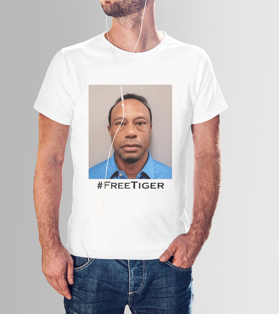 #FreeTiger Woods Golf Shot T-Shirt