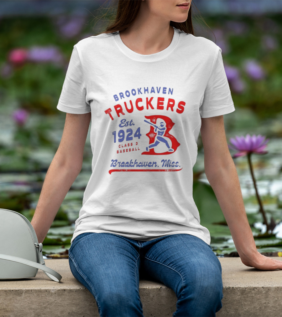 Brookhaven Truckers Est 1924 Class D Baseball Brookhaven Miss T-Shirt