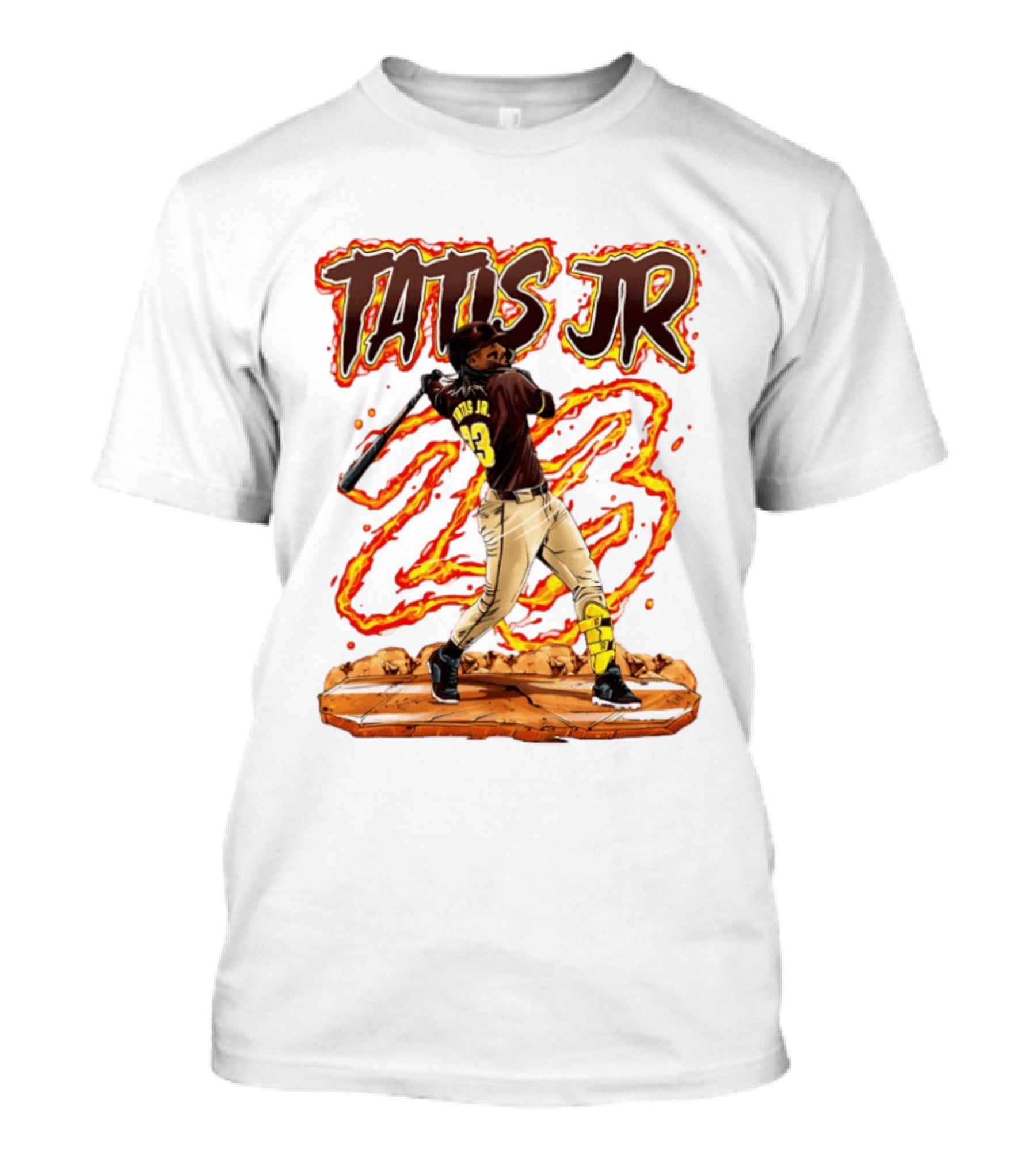 Tatis Jr 23 San Diego Padres Hand Drawn 2026 T-Shirt