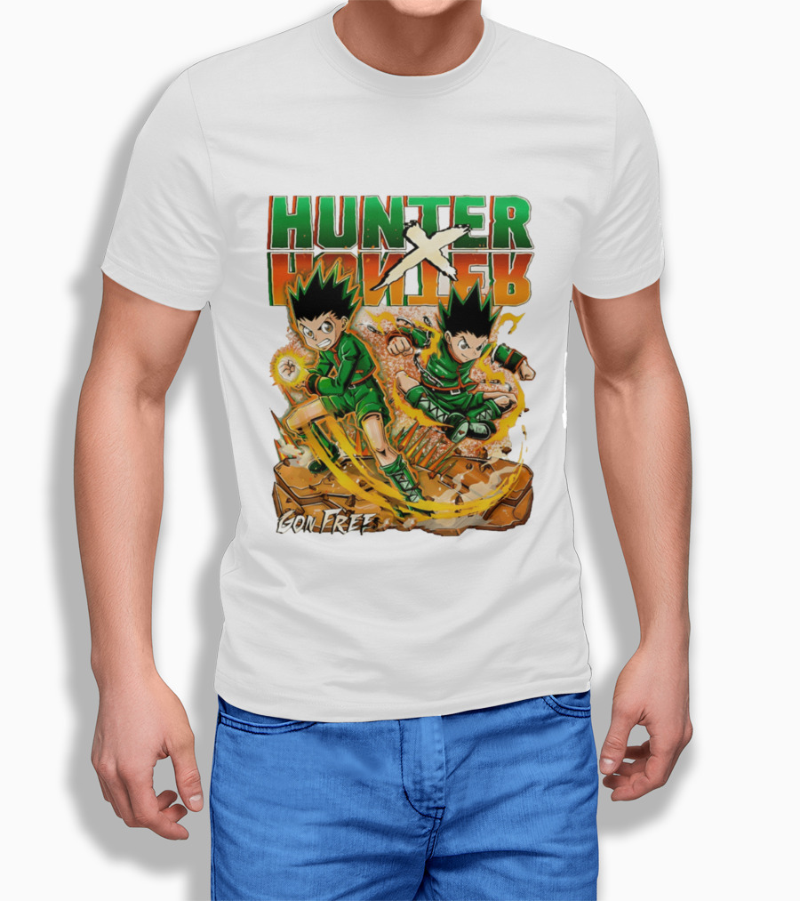Hunter X Hunter Gon Freeces Energetic Battle Stance 2026 T-Shirt