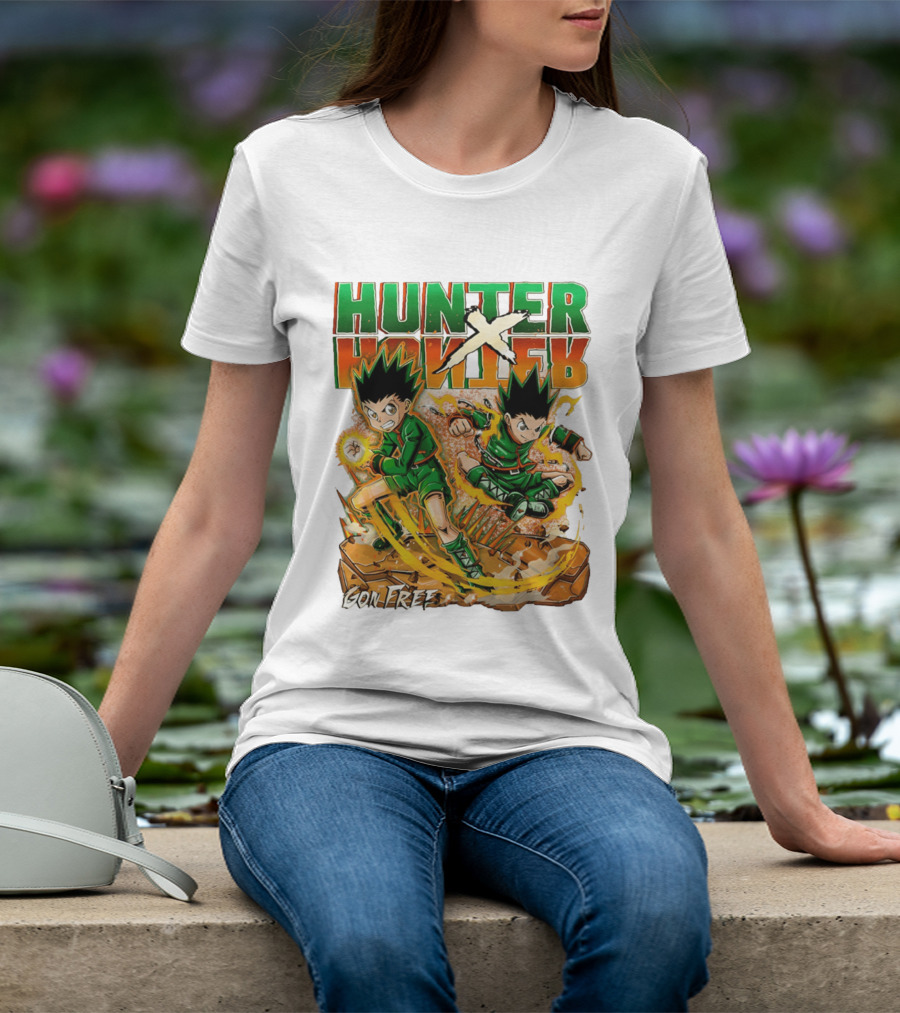 Hunter X Hunter Gon Freeces Energetic Battle Stance 2026 T-Shirt
