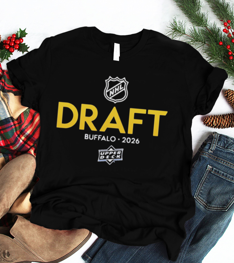 NHL Draft 2026 Buffalo Upper Deck T-Shirt