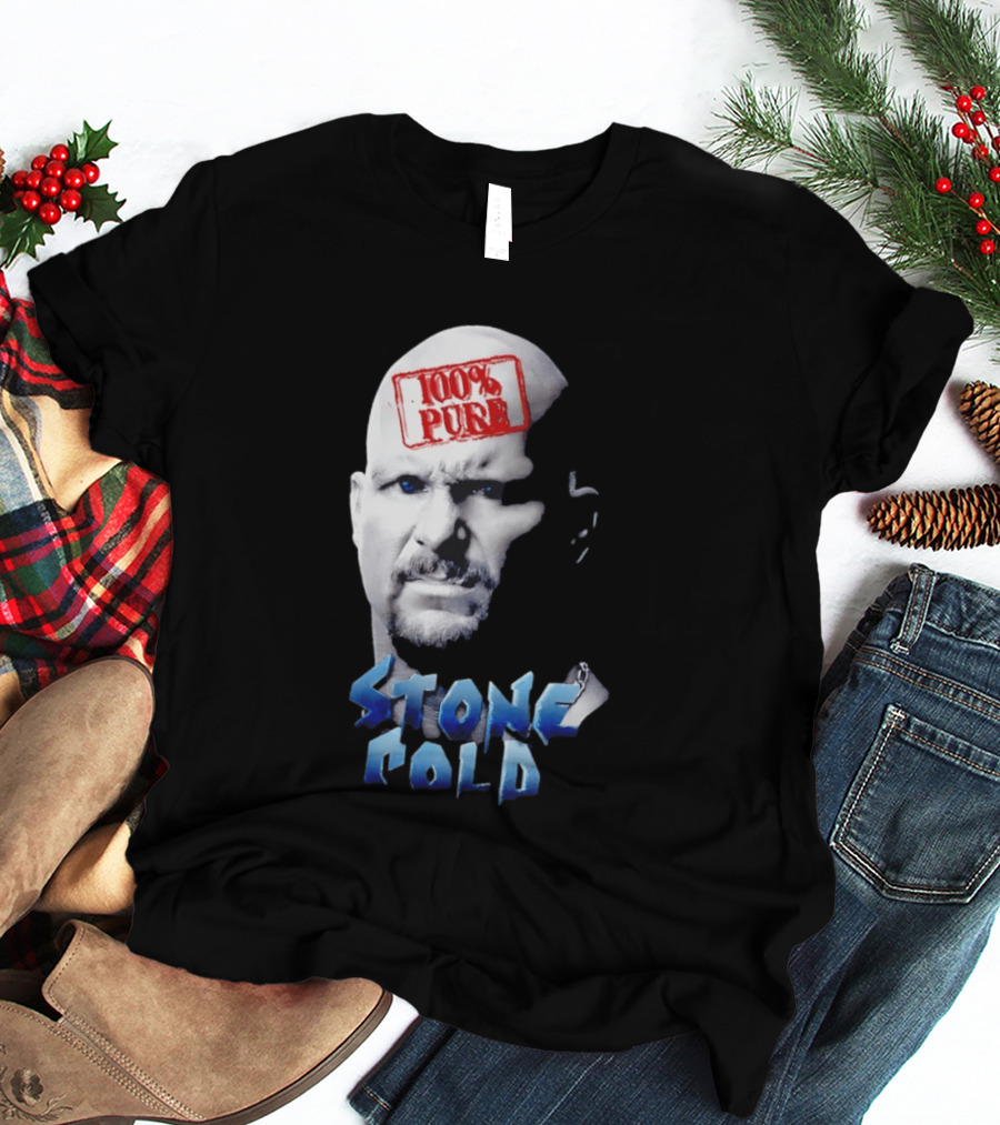 100% Pure Stone Cold Steve Austin T-Shirt