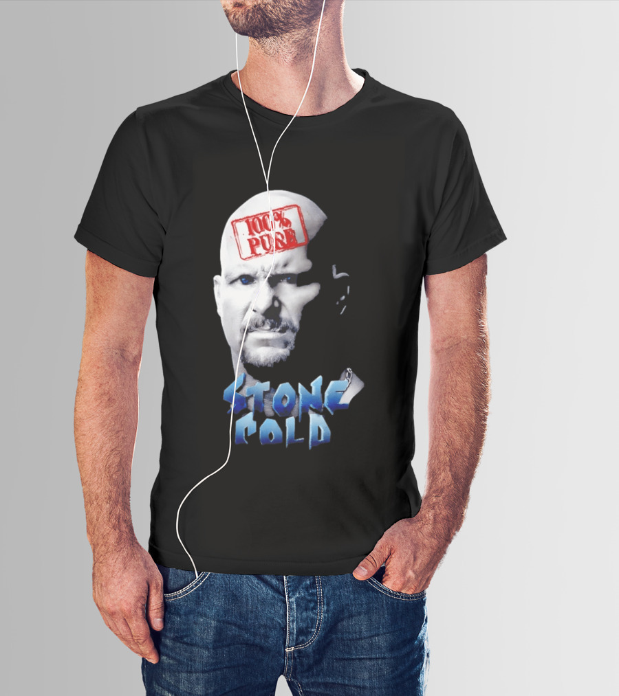 100% Pure Stone Cold Steve Austin T-Shirt