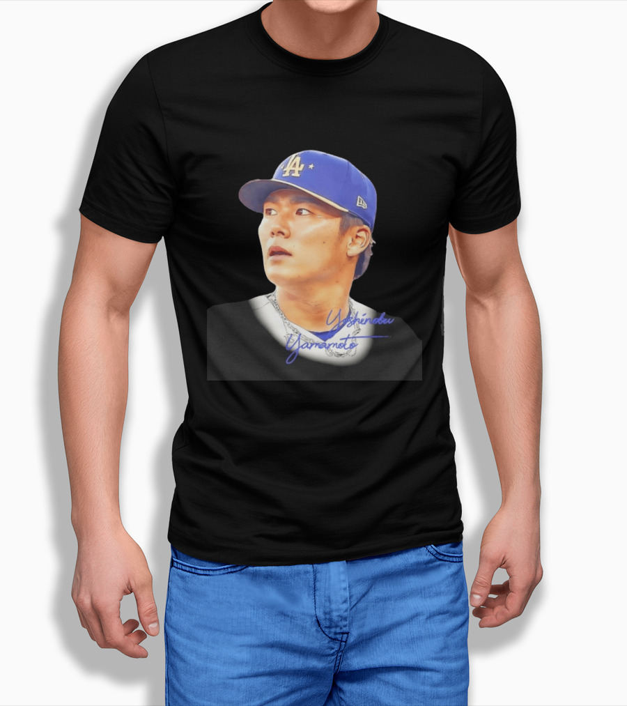 Yoshinobu Yamamoto Los Angeles Dodgers MLB 2026 Player T-Shirt