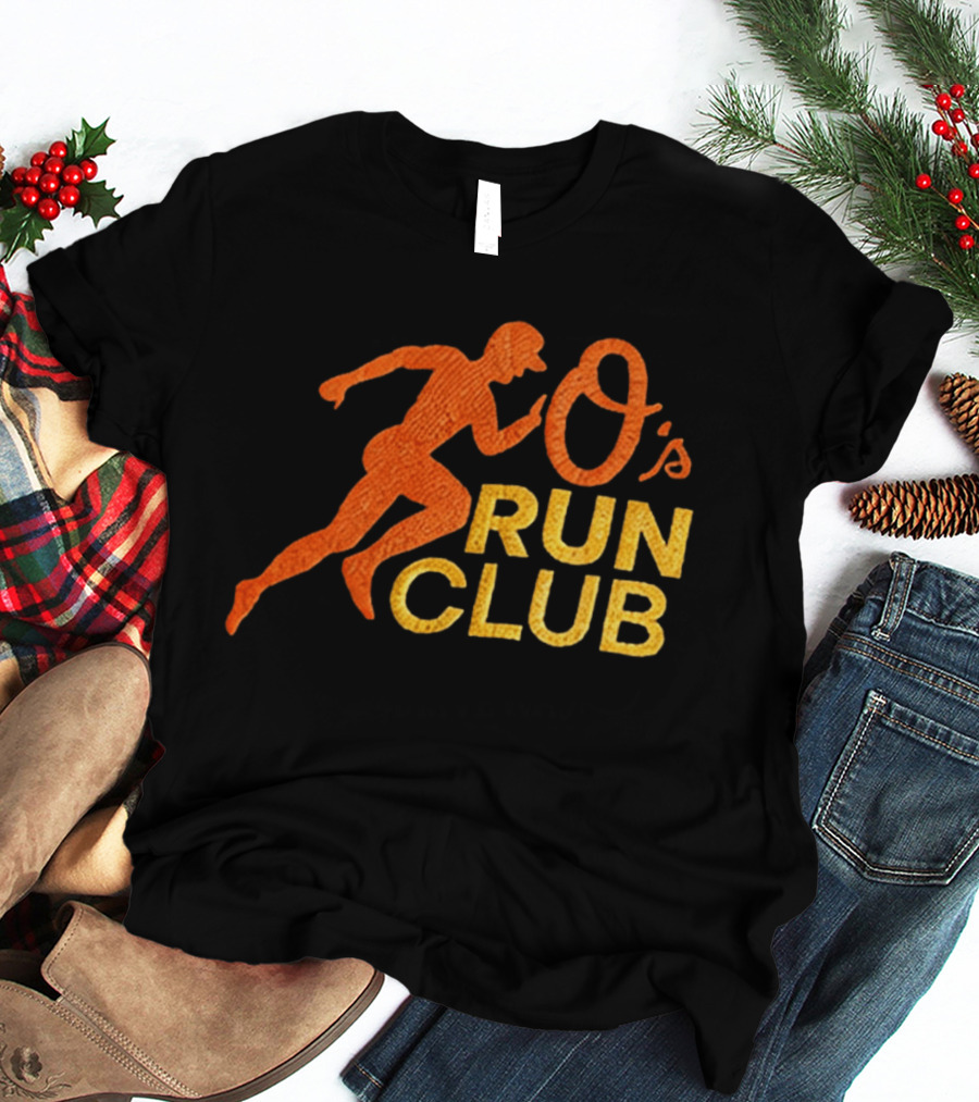 Baltimore Orioles O's Run Club Night 2026 Hat Giveaway T-Shirt