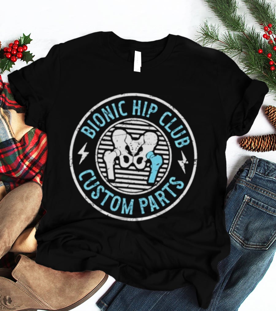 Bionic Hip Club Custom Parts Retro Circle T-Shirt
