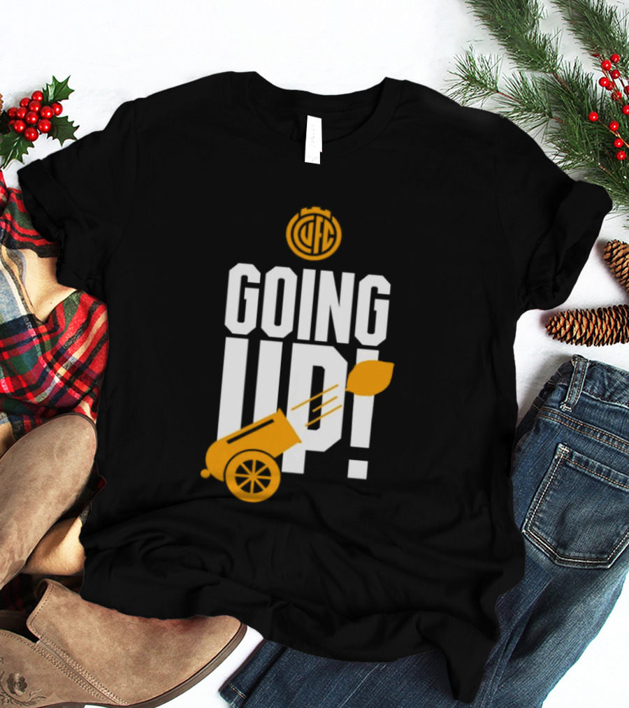 Cambridge United FC Going Up 2026 Cannonball Celebration T-Shirt