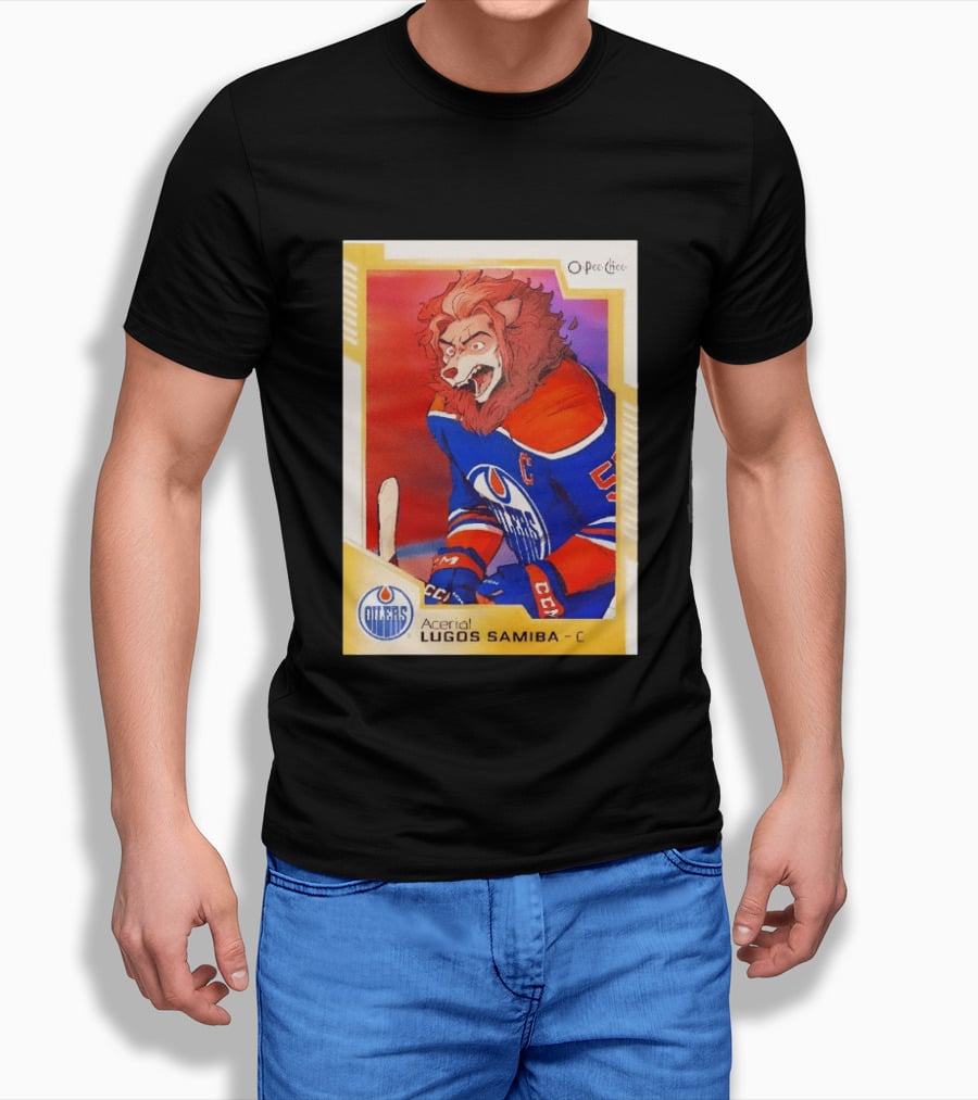 O Pee Chee Aceria Lugos Samiba C Edmonton Oilers T-Shirt