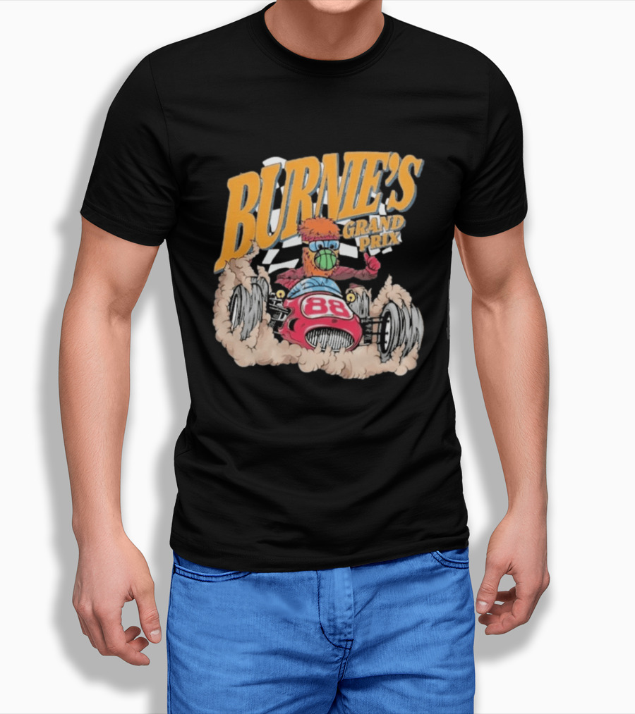 Burnie's Grand Prix Racing Miami Heat Court Culture 88 T-Shirt