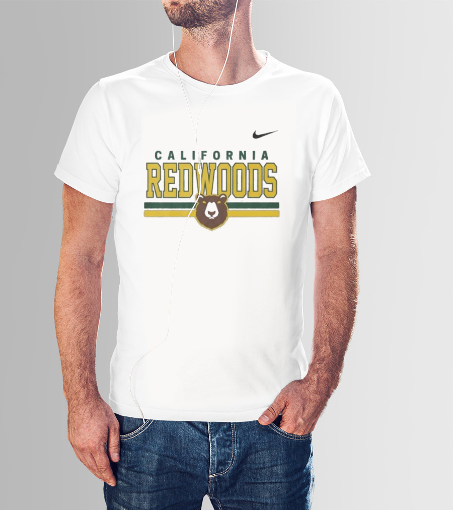 California Redwoods Bear Nike Dri FIT T-Shirt