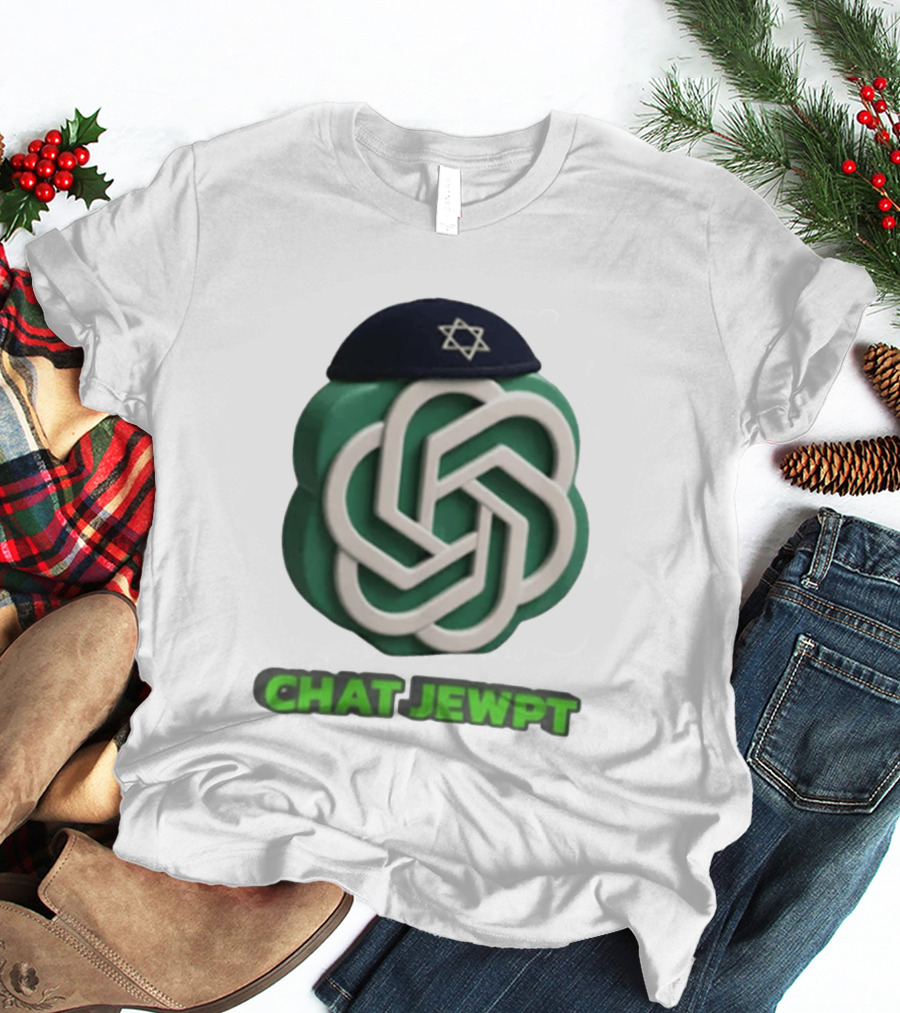 Chat JewPT Symbol With Star On Cap T-Shirt